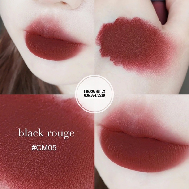 Son Kem Black Rouge Cream Matt Rouge màu CM05 Đỏ Nâu | BigBuy360 - bigbuy360.vn