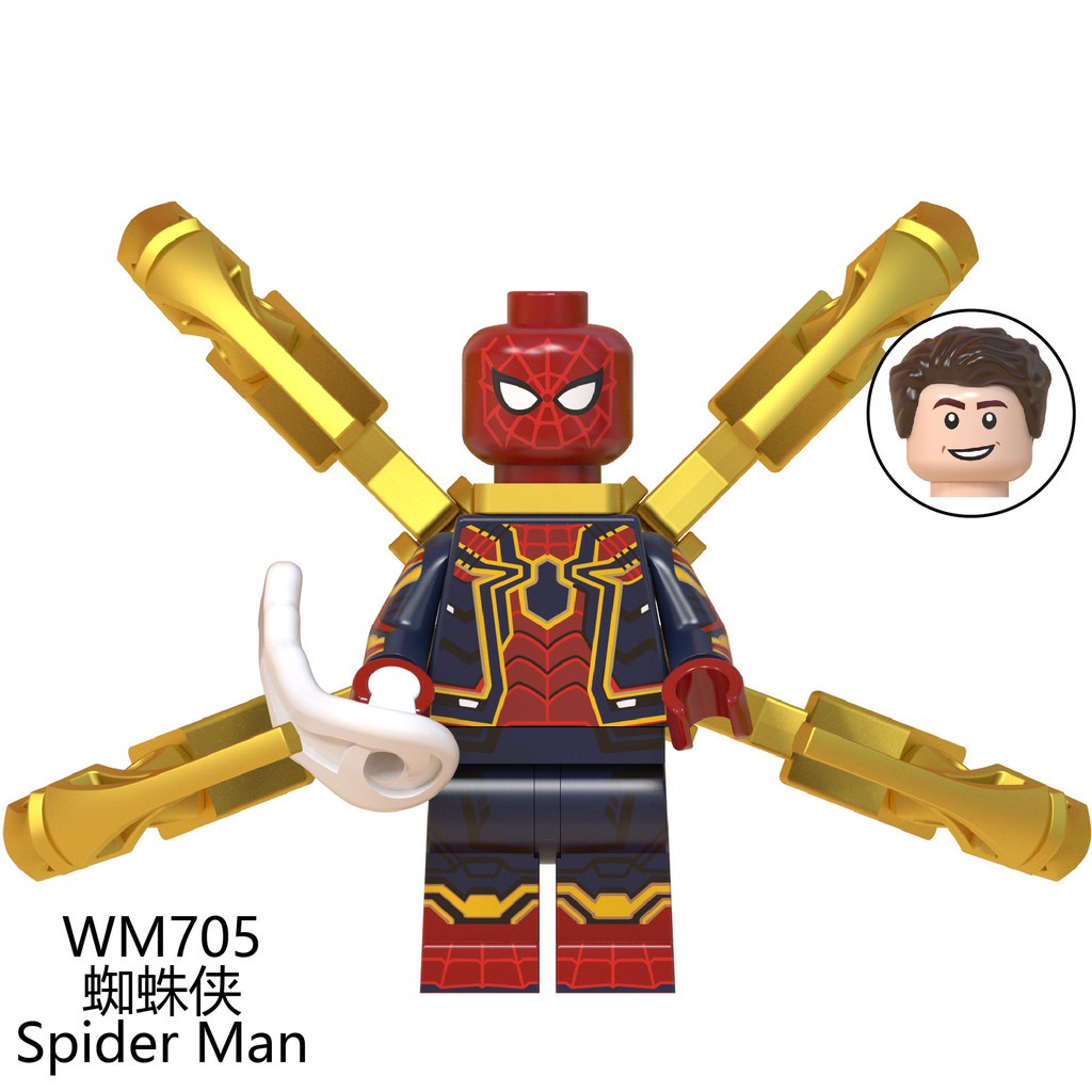Mô hình mô phỏng nhân vật siêu anh hùng Avengers dùng trưng bày trang trí