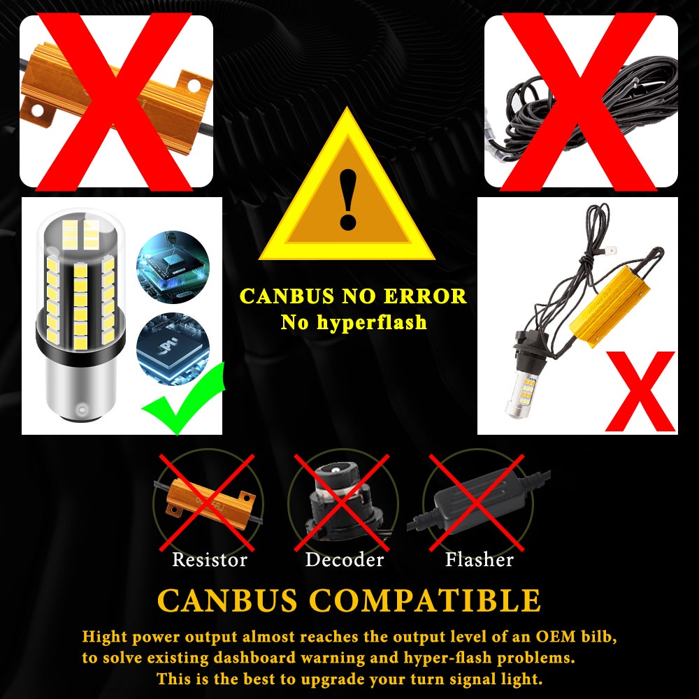 Bóng đèn LED phanh LYMOYO 1157 bay15d 12V 6500K 8000Lm tiện dụng cho xe hơi/xe máy