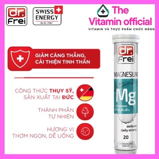 [GIẢM CĂNG THẲNG] Viên Sủi Hỗ Trợ Stress SWISS ENERGY Dr. Frei Magnesium + B complex (20 Viên)