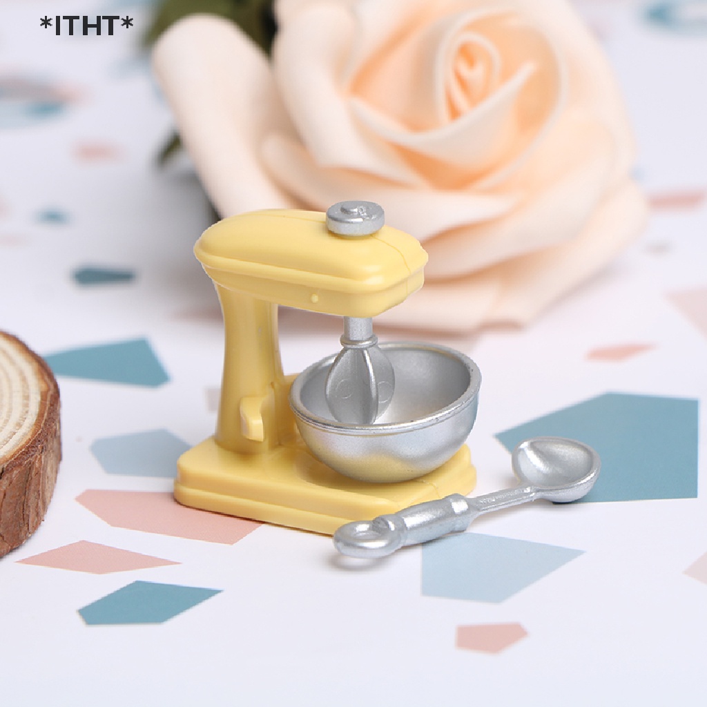 [ITHT] Đồ Chơi Máy Trộn Mini Trang Trí Nhà Búp Bê