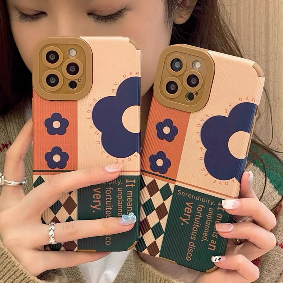 Ốp Điện Thoại Silicon Mềm Hình Hoa Dễ Thương Cho iPhone 13 11 12 Pro XS MAX XR X 7 8 Plus 7 + 8 + SE 2020 11Pro 13Pro 8Plus 7Plus