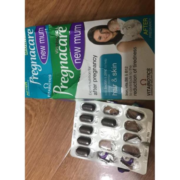 SALE Vitamin Pregnacare New Mum Khôi phục Tóc và Da Cho Mẹ Sau Sinh