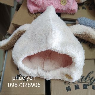 Mũ Len Lông Cừu Cài Cúc Cho Bé (SP000072)
