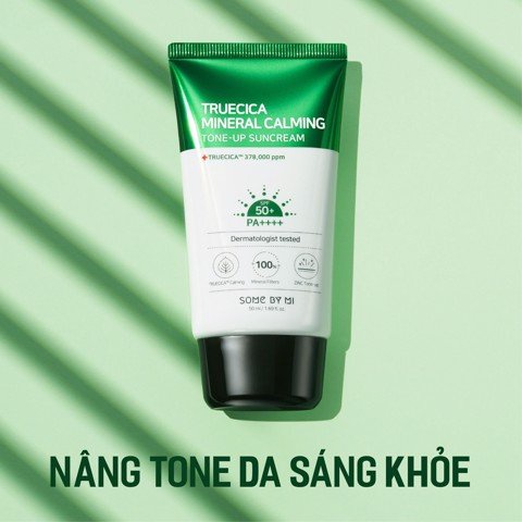 Kem Chống Nắng Some By Mi Truecica Mineral 100 Calming Suncream SPF50+/PA+++ 50ml