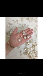 Set cài áo ngọc trai 7 món