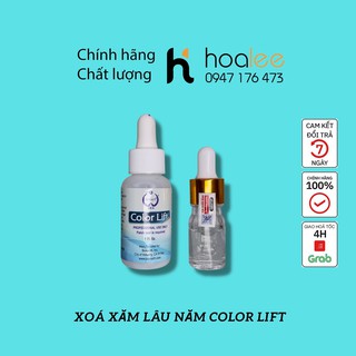 Xoá xăm Biotouch Color Lift Mỹ CHIẾT 5Ml giúp xoá hình xăm cũ, hạ màu lông mày