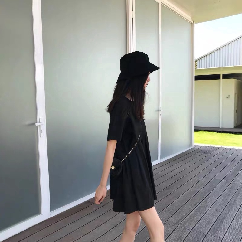 SUXI Đầm Dự Tiệc Tay Ngắn Thời Trang Sang Trọng Quý Phái
