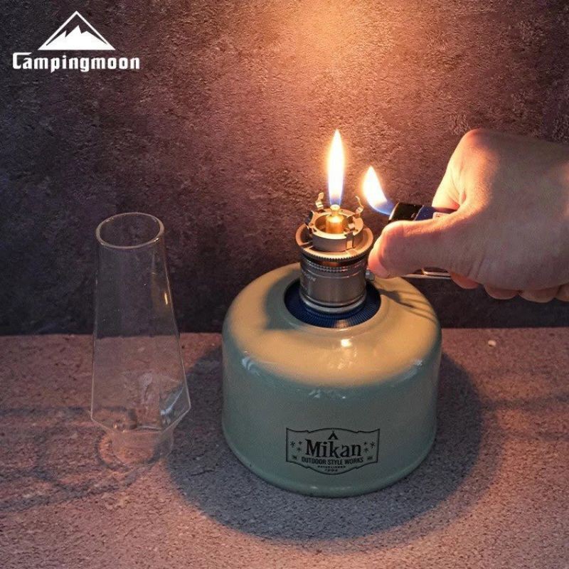 Campingmoon Đèn ga campoutvn đồ cắm trại du lịch dã ngoại dùng bình gas T1 A252