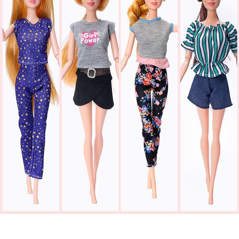 Đầm Đồ Chơi Búp Bê 30cm DIY Dễ Thương Xinh Xắn Dành Cho Bé Gái