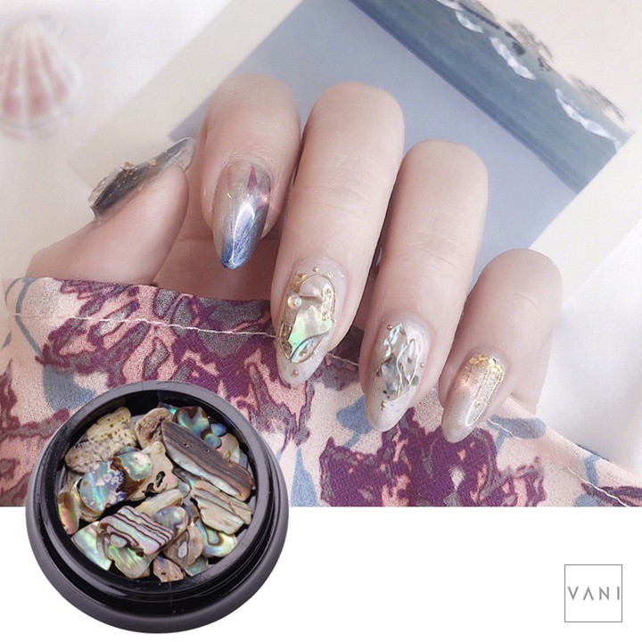 Kit Nhỏ Xà Cừ Vân Đá Làm Nail, Trang Trí Nail - Vani Store [KIRA0059]