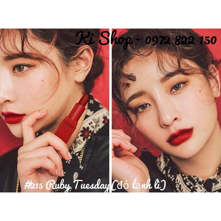 Son thỏi 3CE Red Recipe Lip Color