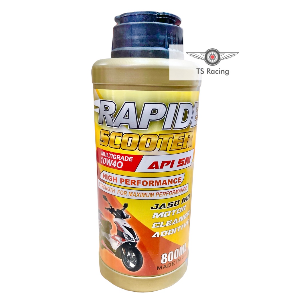 Nhớt Rapide Scooter 10w40 API SN 0.8l Chính Hãng - Xe Tay Ga