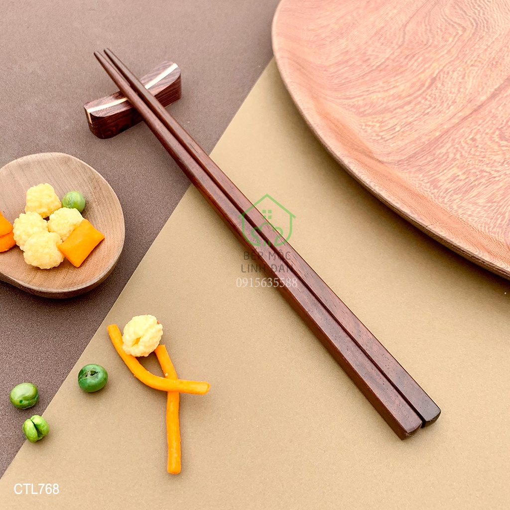 Đũa Gỗ Trắc Xuất Nhật Dành Cho Trẻ Em HAHANCO