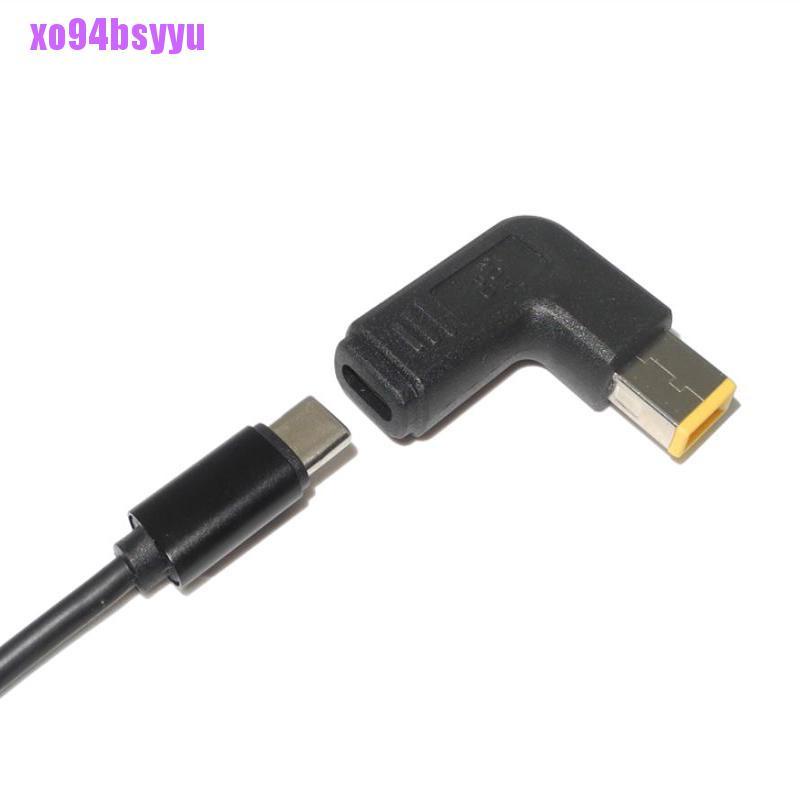 Phích Cắm Chuyển Đổi Nguồn Điện DC USB-C Sang Ổ Cắm Thông Dụng Xo94Bsyu Dành Cho Laptop Lenovo