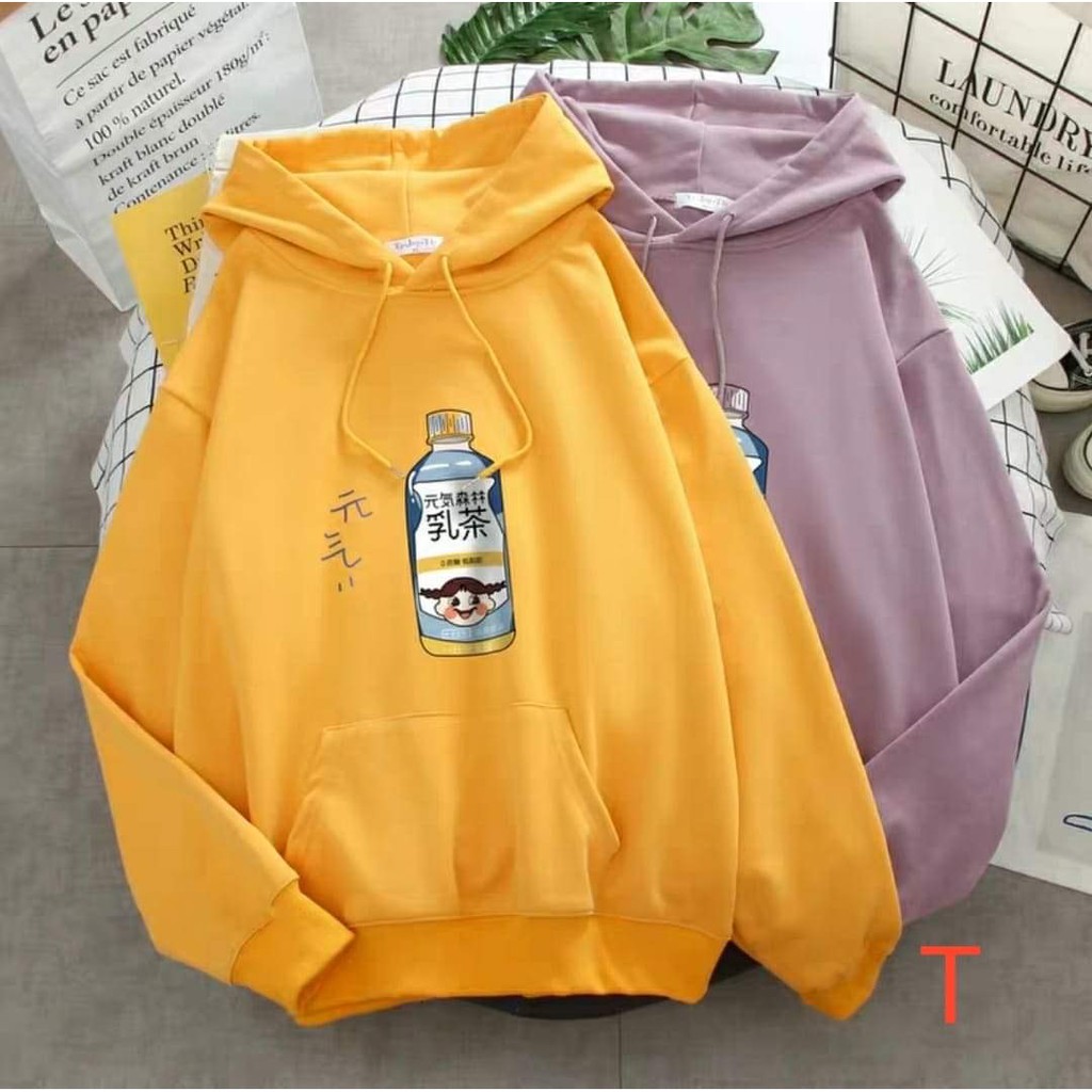 Áo hoodie lon nước e bé DTR1120