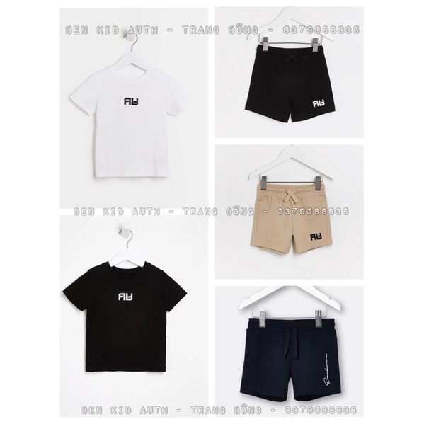 Quần, áo RIVER AUTH săn sale 70% cho bé