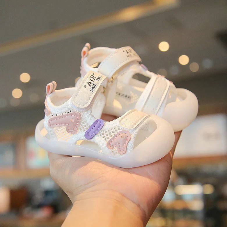 Dép Sandal cho bé trai và bé gái tập đi thoải mái dễ thương hàng Cao Cấp Quảng Châu (7803)