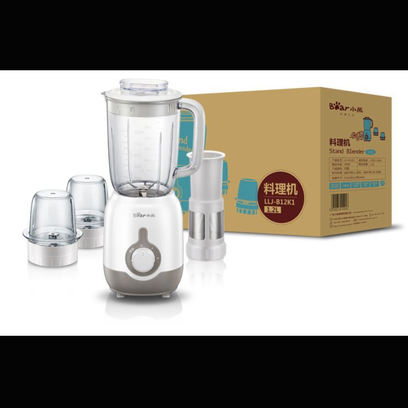 Máy Xay Sinh Tố, Máy Xay Đa Năng BEAR LLJ-B12K1 - Bảo Hành 12 Tháng