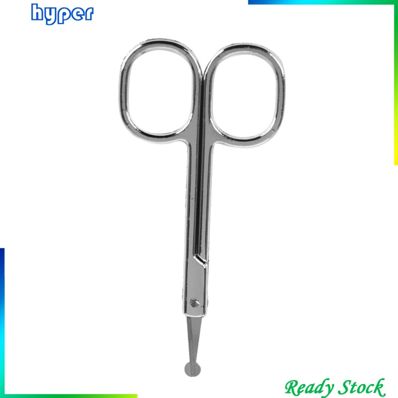 Kéo Cắt Tỉa Lông Mũi Thẳng Bằng Thép Carbon Chuyên Dụng