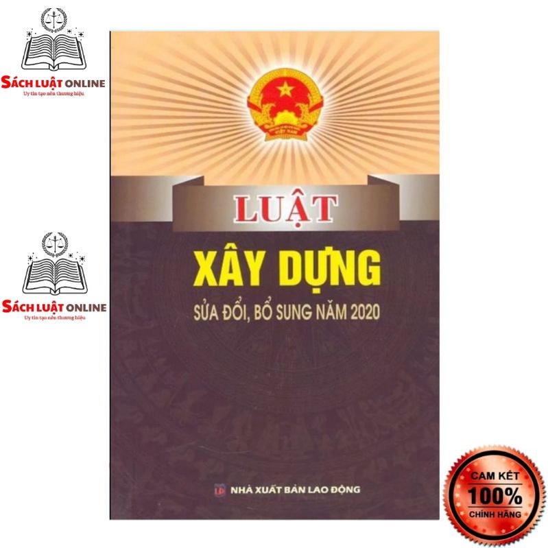 Sách - Luật xây dựng (NXB Lao động)