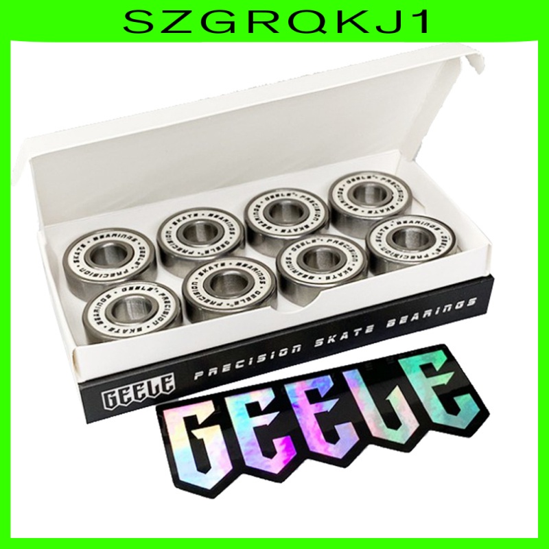 Set 8 vòng bi bằng thép các bon cho ván trượt
