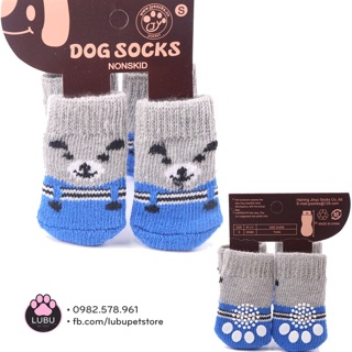 Tất chân giữ ấm cho chó mèo - Set 4 chiếc