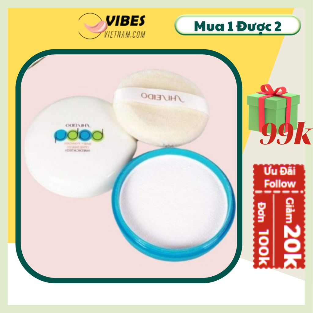 Phấn Phủ Kiềm Dầu Shiseido Baby Giữ Lớp Trang Điểm Đẹp Và Lâu Trôi 50g Nhật Bản - vibesvietnam