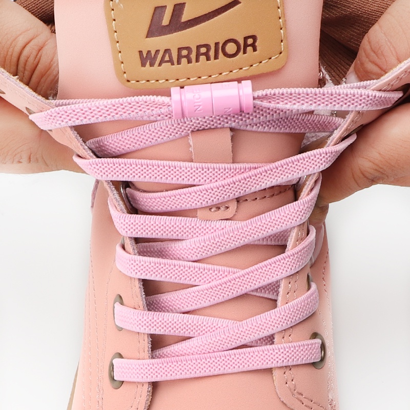 1 Cặp Dây Giày Co Giãn Không Cần Buộc Nhiều Màu Sắc