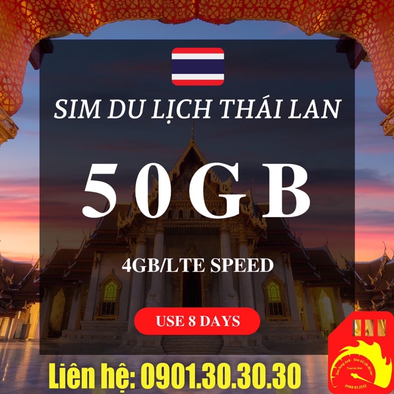 SIM CHO NGƯỜI ĐI DU LỊCH- CÔNG TÁC NƯỚC NGOÀI