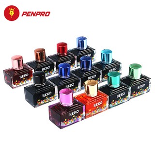 Mực Hero 40ml Cao Cấp không lắng cặn mực bút máy