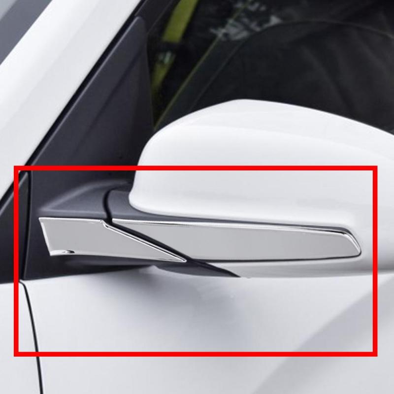 Miếng dán trang trí viền kính chiếu hậu cho xe hơi Hyundai Encino Kauai Kona 2017 2018 2019 2020 SUV