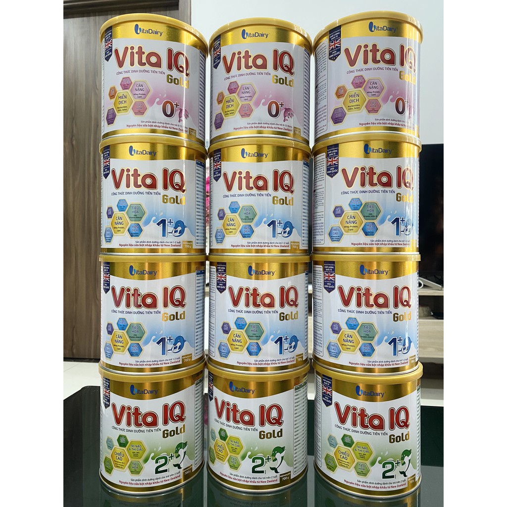 SỮA VITA IQ GOLD 0+ Dành cho bé 0-1 tuổi , lon 700g