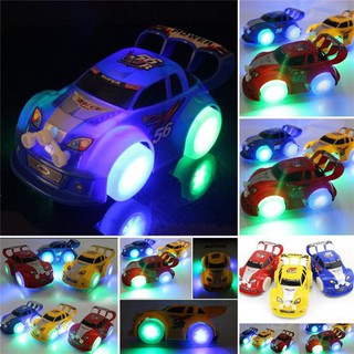 Funny Flashing Music Racing Car Electric Automatic Toy Boy Kid Birthday Gift New