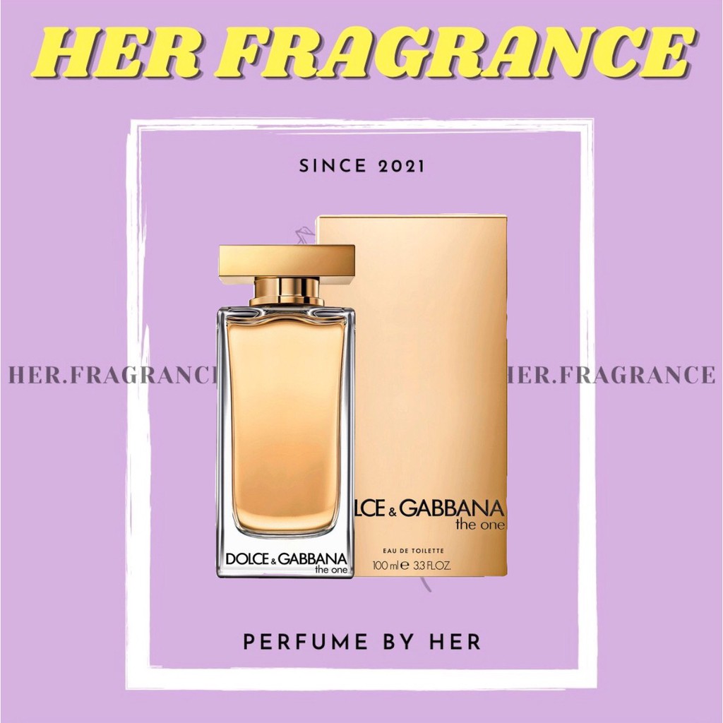 🐻 Nước hoa dùng thử D&G The One EDT For woman Tester 5ml/10ml - 𝐇𝐞𝐫 𝐅𝐫𝐚𝐠𝐫𝐚𝐧𝐜𝐞 -