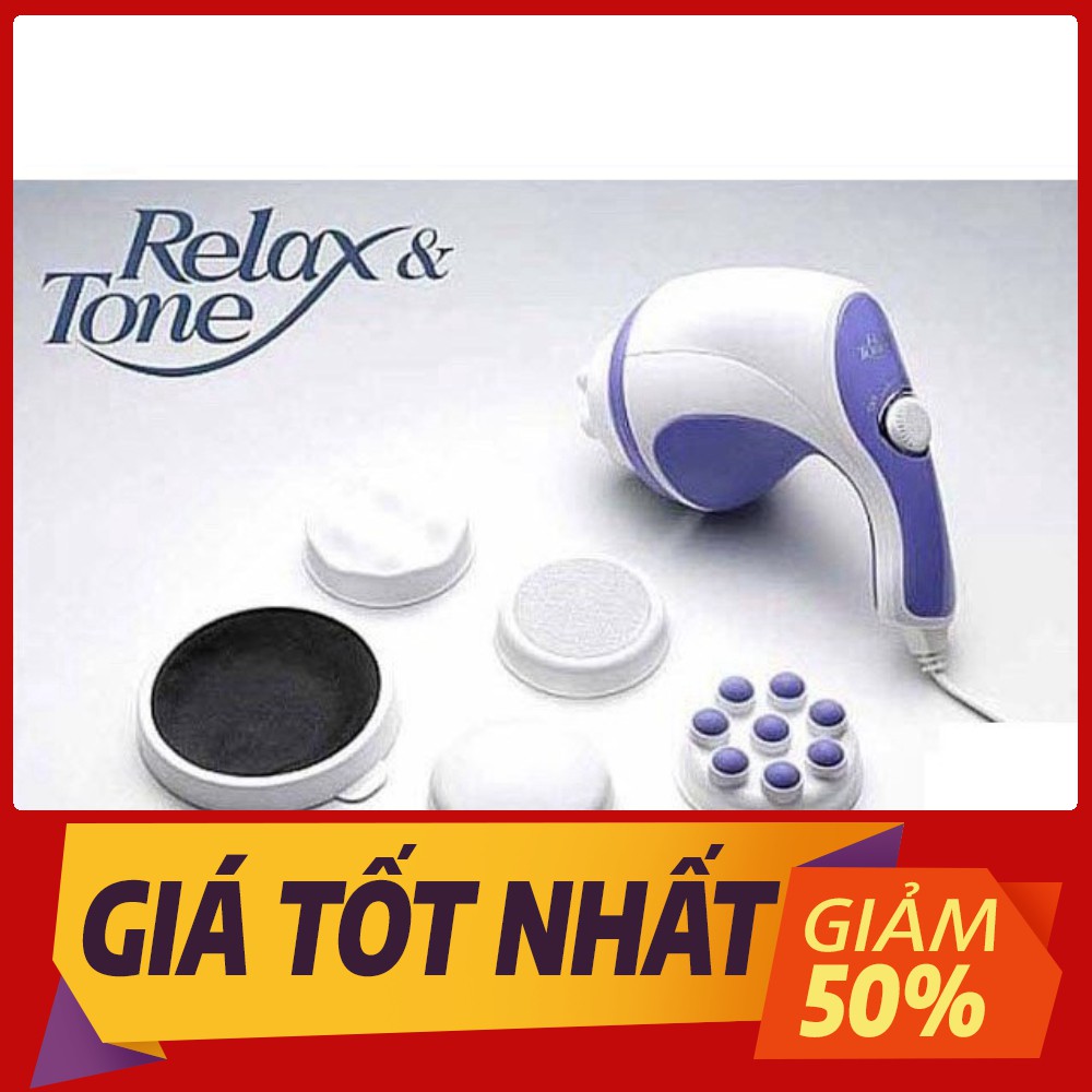 [Sale toàn shop] Máy massage toàn thân cầm tay Relax &amp; Spin Tone