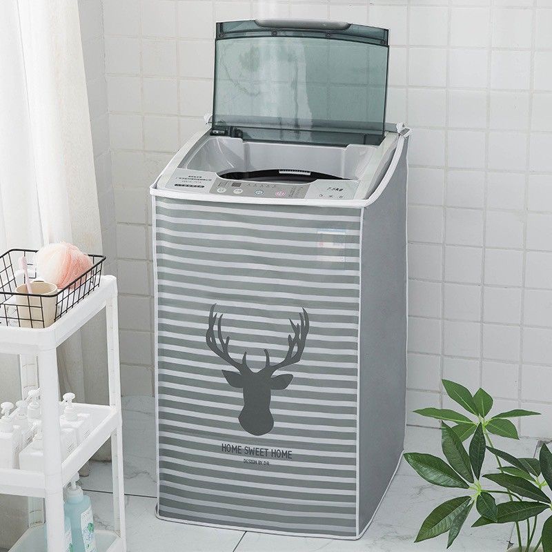 Bọc Máy Giặt Cửa Ngang, Cửa Trên PEVA Chống Thấm, Áo Che Phủ Máy Giặt Chống Bụi, Chống Nước Hàng Đẹp