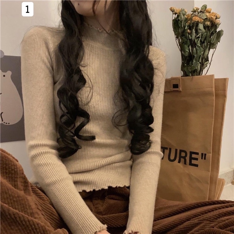 Áo Len Tăm Giữ Nhiệt Cổ 3P