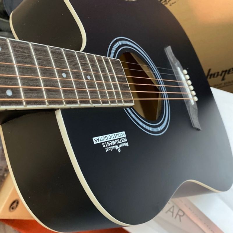 guitar Acoustic Rosé R135 gỗ hồng đào full phụ kiện