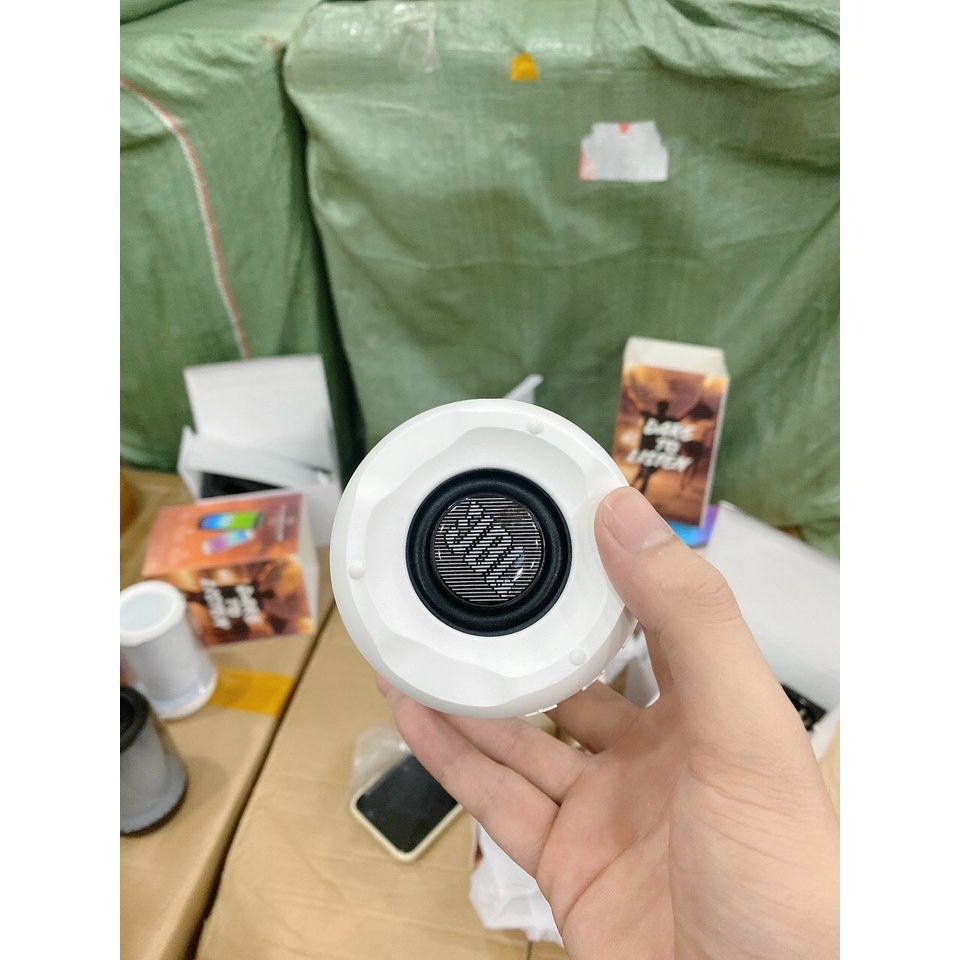 Loa Bluetooth Mini Đèn Led Pulse 4, Có Đèn Led Theo Âm Nhạc, Âm thanh sống động cho máy tính laptop, pc  BH 6 Tháng