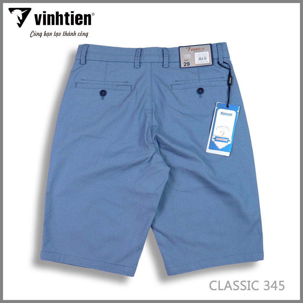 Quần Short Nam Cotton Classic Vĩnh Tiến 345 - D301