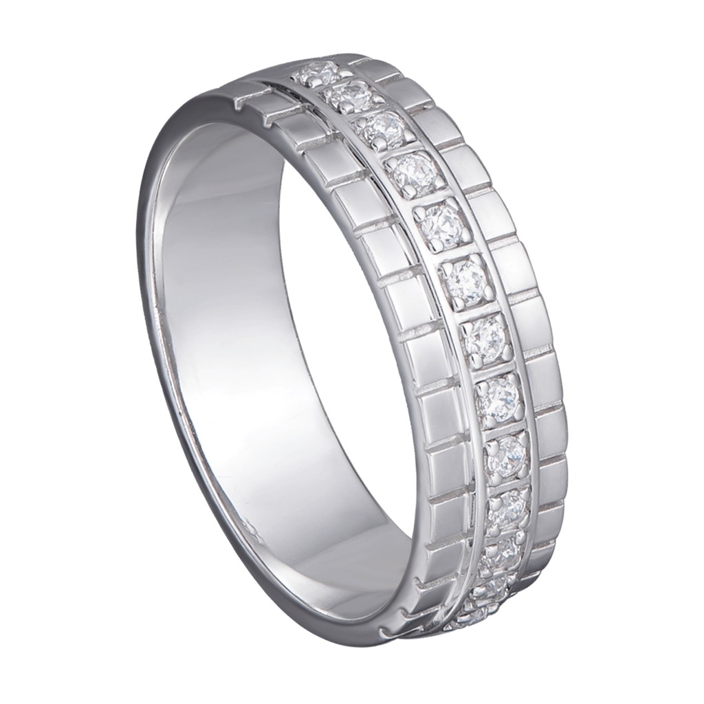 Nhẫn Bạc đính đá CZ PNJSilver XM00W000013