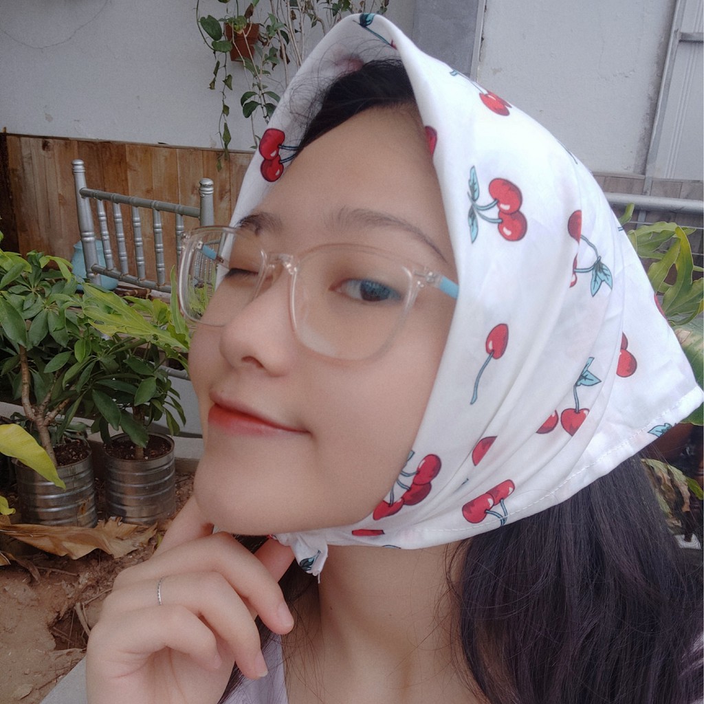 Khăn turban xinh tạo dáng đa năng đẹp xuất thần, bandana trùm đầu hiphop (Ảnh 3 ghi mẫu)