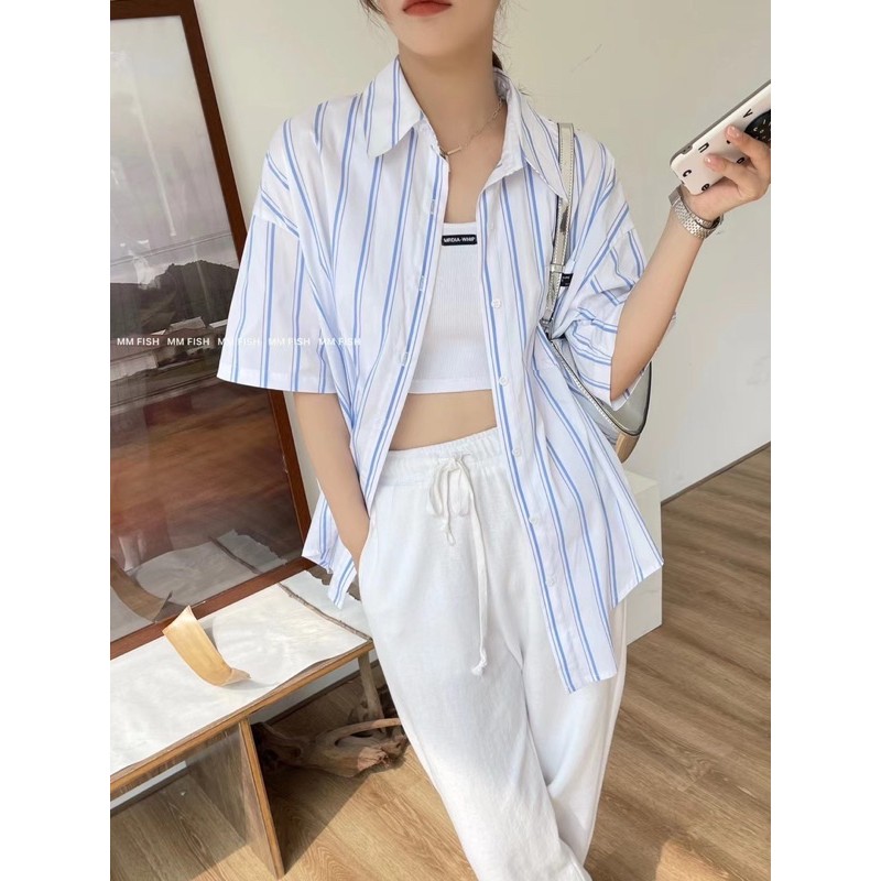 ÁO sơ mi oversize comic | BigBuy360 - bigbuy360.vn