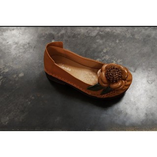 CLARKS Giày Lười Da Thật 100% Dành Cho Nữ 5588