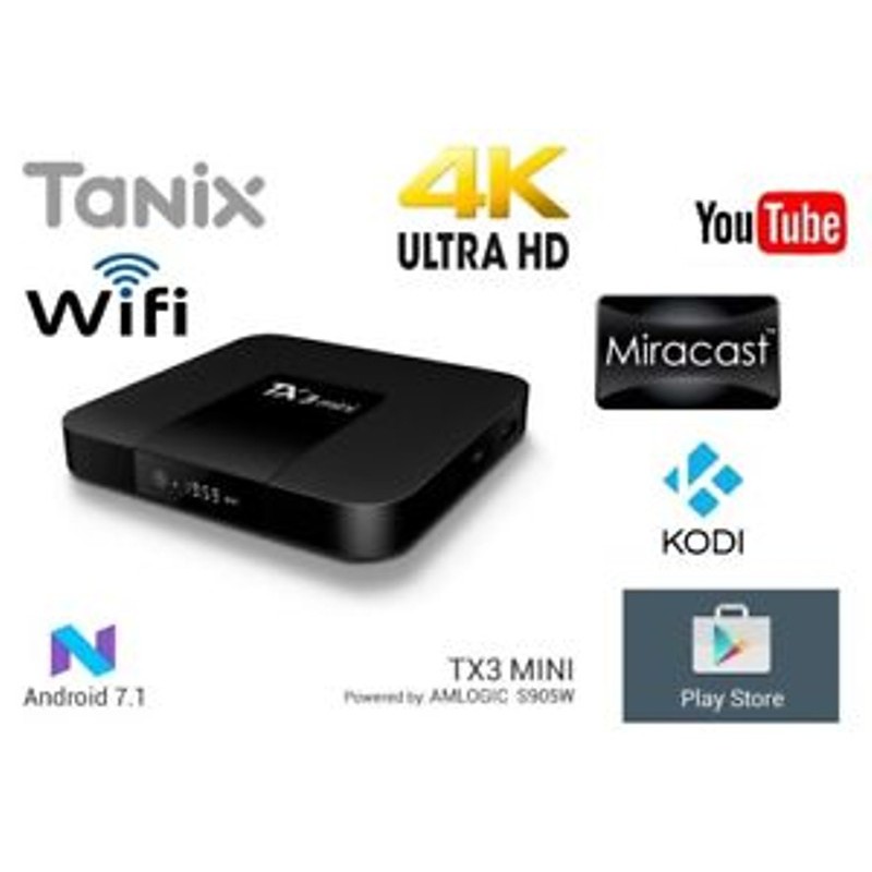 ĐẦU THU ANDROID TV BOX TX3 MINI+ BẢN MỚI 2022 RAM CPU S905W2 2GB ROM 16GB XEM PHIM 4K ROM Tìm kiếm bằng giọng nói