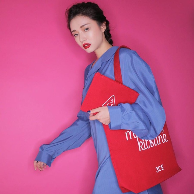 Túi Đeo 3CE MAISON KITSUNE TOTE BAG️