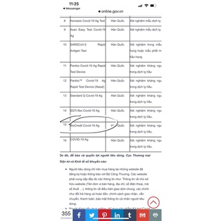 Test nhanh Biocredit Hàn Quốc