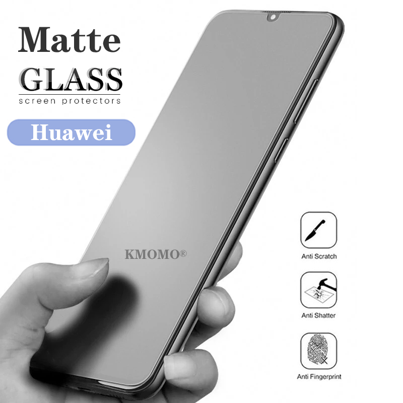 Kính Cường Lực Nhám Chống Bám Vân Tay Cho Huawei Y7A Y9A Y8P Y7P Y6P Y5P Y9 Prime Y7 Y6 Pro 2019