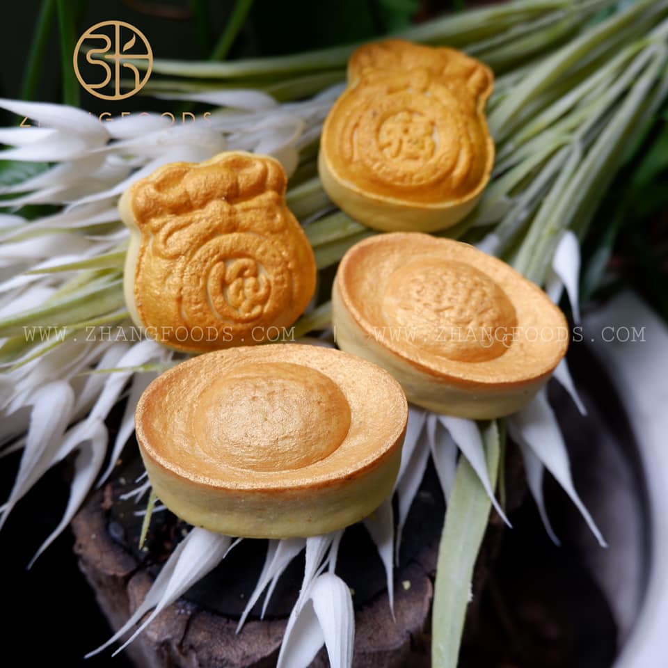 Bánh thỏi vàng Phát - Lộc - Tài nhân dứa thơm ngon dinh dưỡng - Zhangfoods